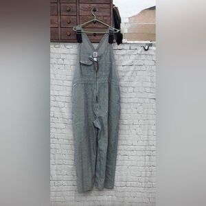 Big Bill Hickory Stripe Bib Overall with Zip Front Closure  54 Regular